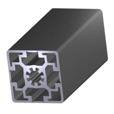 Aluminum profile 45x45 - Closed, Slot 10mm - 1000mm